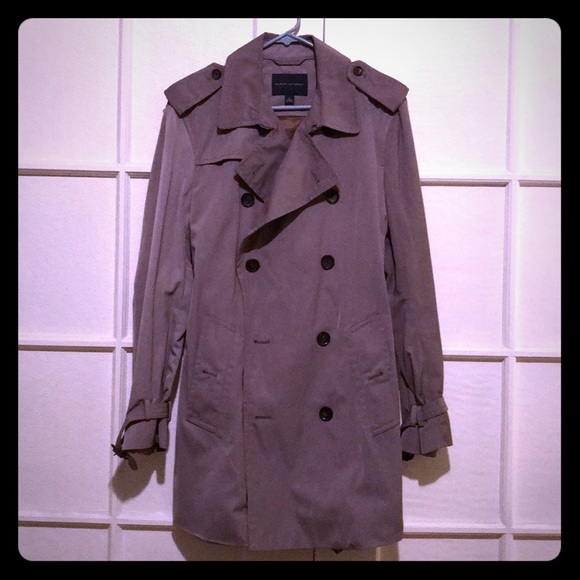 Banana Republic Jackets & Coats Mens Banana Republic Grey Trench